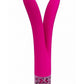 Royal Gems Dueling Queens Rechargeable Silicone Vibrator - Pink
