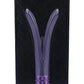 Royal Gems Dueling Queens Rechargeable Silicone Vibrator - Purple