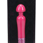 Royal Gems Scepter Silicone Rechargeable Vibrator - Pink