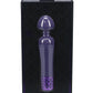 Royal Gems Scepter Silicone Rechargeable Vibrator - Purple