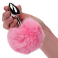 Running Wild Faux Fur Bunny Tail and Metallic Anal Plug