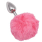 Running Wild Faux Fur Bunny Tail and Metallic Anal Plug