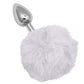 Running Wild Faux Fur Bunny Tail and Metallic Anal Plug
