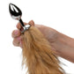 Running Wild Faux Fur Tail and Metallic Anal Plug