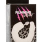 Running Wild Faux Fur Tail and Metallic Anal Plug - Metal/White