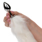 Running Wild Faux Fur Tail and Metallic Anal Plug