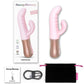 Sassy Bunny Dual Motor Rechargeable Silicone Thrusting Rabbit Vibrator