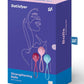 Satisfyer Balls Co3 Single Set Of 3 Female Stimulator - Assorted Colors