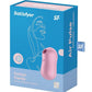 Satisfyer Cotton Candy Rechargeable Silicone Clitoral Stimulator - Lilac/Purple