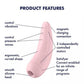 Satisfyer Curvy 2+ Rechargeable Silicone Clitoral Stimulator
