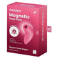 Satisfyer Deep Pulse Rechargeable Silicone Vibrator - Pink