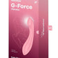 Satisfyer G-Force Rechargeable Silicone Vibrator - Pink