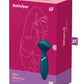 Satisfyer Mini Wand-Er Rechargeable Silicone Massager - Blue