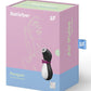 Satisfyer Penguin Silicone Rechargeable Clitoral Stimulator - Black/Pink/White