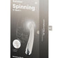 Satisfyer Spinning G-Spot 1 Rechargeable Silicone Vibrator - Beige/Tan