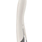Satisfyer Spinning Vibe 1 Rechargeable Silicone Rotating G-Spot Vibrator - Beige/Tan