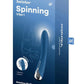 Satisfyer Spinning Vibe 1 Rechargeable Silicone Rotating G-Spot Vibrator - Blue