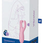 Satisfyer Threesome 4 Rechargeable Silicone Vibrator - Pink