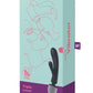 Satisfyer Triple Lover Rechargeable Silicone Rabbit Vibrator - Grey