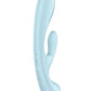 Satisfyer Triple Oh Rechargeable Silicone Dual Stimulating Vibrator