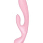 Satisfyer Triple Oh Rechargeable Silicone Dual Stimulating Vibrator