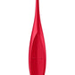 Satisfyer Twirling Fun Silicone Vibrator - Red