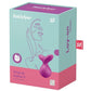Satisfyer Viva LA Vulva 3 Rechargeable Silicone Clitoral Stimulator - Purple/Violet