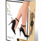 Secret Kisses Strap-On Spurs - Black/Rose Gold