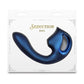Seduction Kaia Rechargeable Silicone Dual Vibrator with Air Pulse Clitoral Stimulator