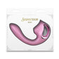 Seduction Kaia Rechargeable Silicone Dual Vibrator with Air Pulse Clitoral Stimulator