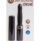 Sensuelle Cache 20 Function Silicone Rechargeable Covered Vibrator - Black