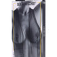 Sex and Mischief Ex's Andamp; Oh's Body Jewelry with Nipple Ties - Black