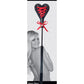 Sex and Mischief Heart Beat Crop - Black/Red