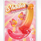 Shades Gradient Jelly Strapless Strap-On - Pink/Yellow