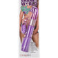 Shane's World Jack Rabbit G Beaded Vibrator - Purple