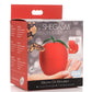 Shegasm 6x Forbidden Apple Rechargeable Silicone Clit Stimulator - Red