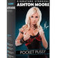Signature Strokers Ashton Moore Ultraskyn Pocket Masturbator - Pussy - Vanilla