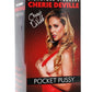 Signature Strokers Cherie Deville Ultraskyn Pocket Masturbator - Pussy - Flesh/Vanilla