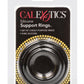 Silicone Support Rings Cock Rings - Black - 3 Piece Set