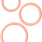 Silicone Support Rings Cock Rings - Ivory - 3 Piece Set