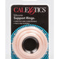 Silicone Support Rings Cock Rings - Ivory - 3 Piece Set