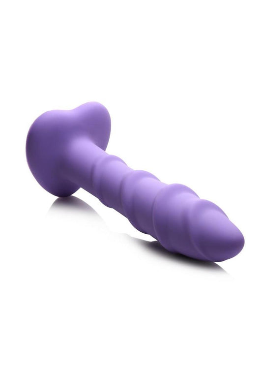 Simply Sweet Swirl Silicone Dildo