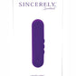 Sincerely Unity Vibe Silicone Rechargeable Vibrator - Purple