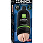 Sir Richard's Control Intimate Therapy-Extra Fresh Masturbator - Pussy - Black/Vanilla