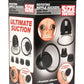 Size Matters 10x Rotating Rechargeable Silicone Nipple Suckers with 4 Attachments - Black/Clear