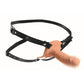 Size Matters 2 Erection 28x Realistic Vibrating Rechargeable Silicone Penis Sheath with Remote Control - Vanilla