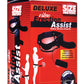 Size Matters Erection Assist Vibrating Silicone Hollow Strap-On - Black