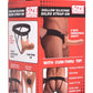 Size Matters Hollow Silicone Dildo Strap-On - Vanilla