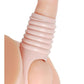 Size Matters Really Ample Ribbed Penis Enhancer Sheath