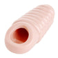 Size Matters Really Ample Ribbed Penis Enhancer Sheath